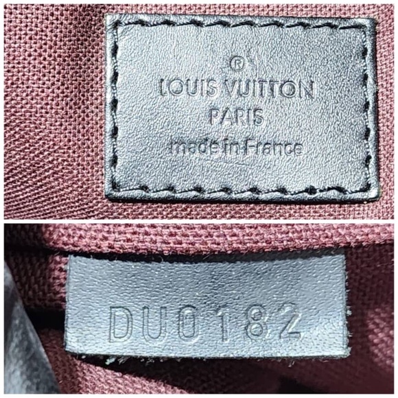 Authentic Louis Vuitton Monogram Macassar Canvas Kitan Bag Black/Brown - Picture 7 of 13